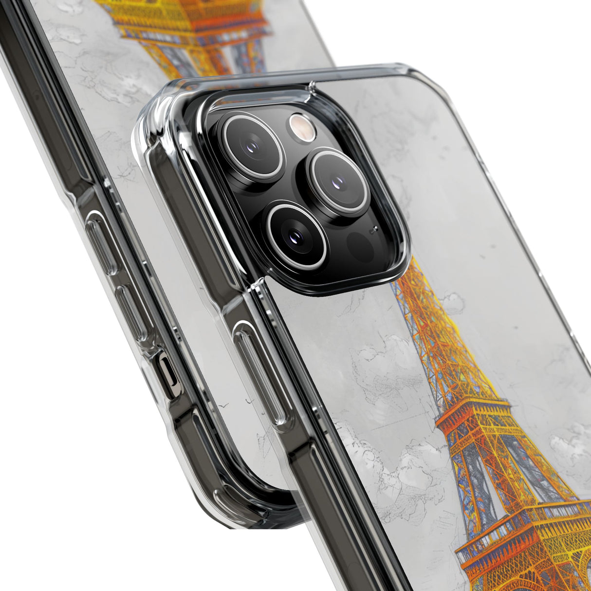 Autumnal Parisian Glow - Phone Case for iPhone (Clear Impact - Magnetic)