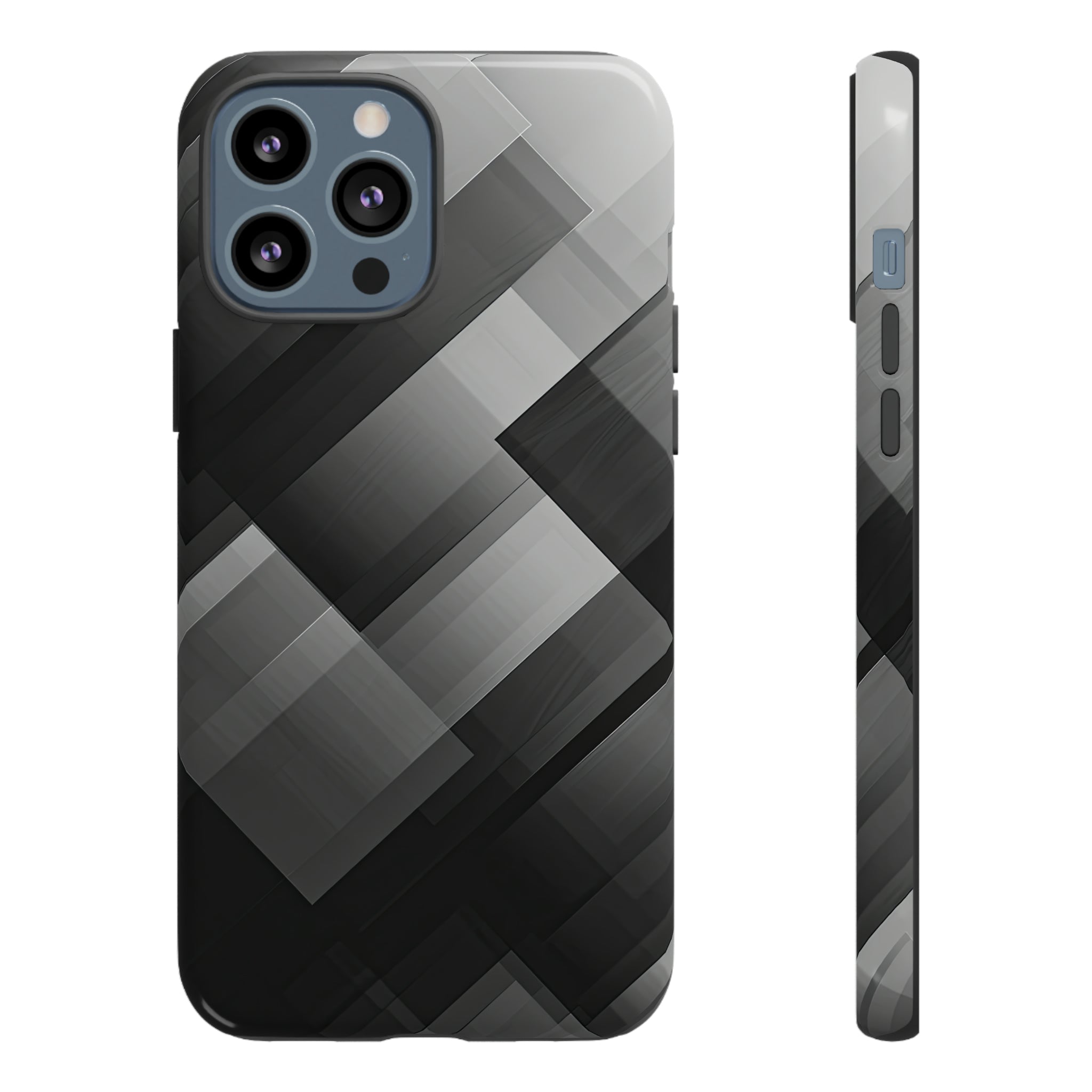 Gradient Grey Shades - Protective Phone Case