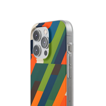 Diagonal Blaze iPhone 14 Pro Case - Soft