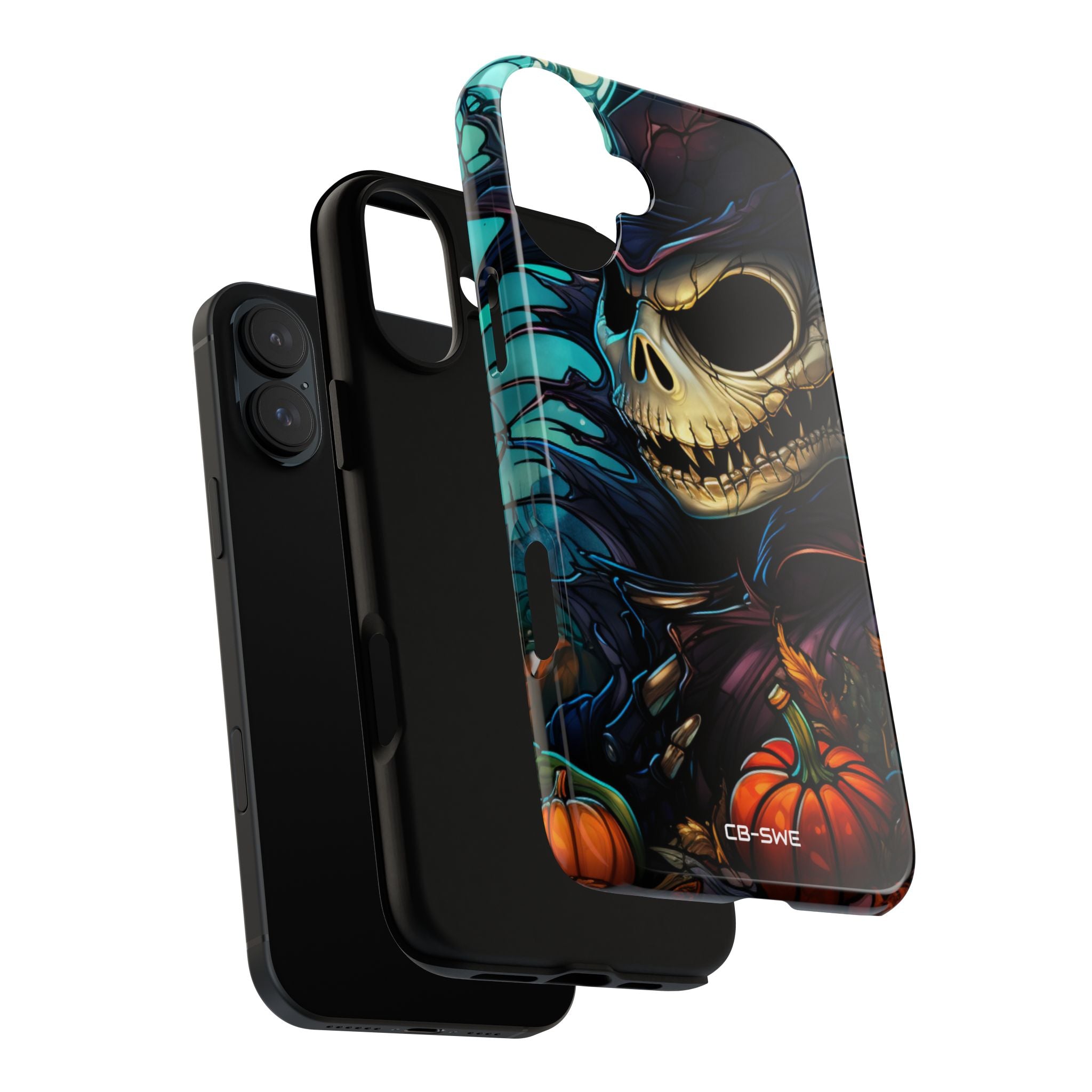 Skull Grins Brightly - iPhone Case