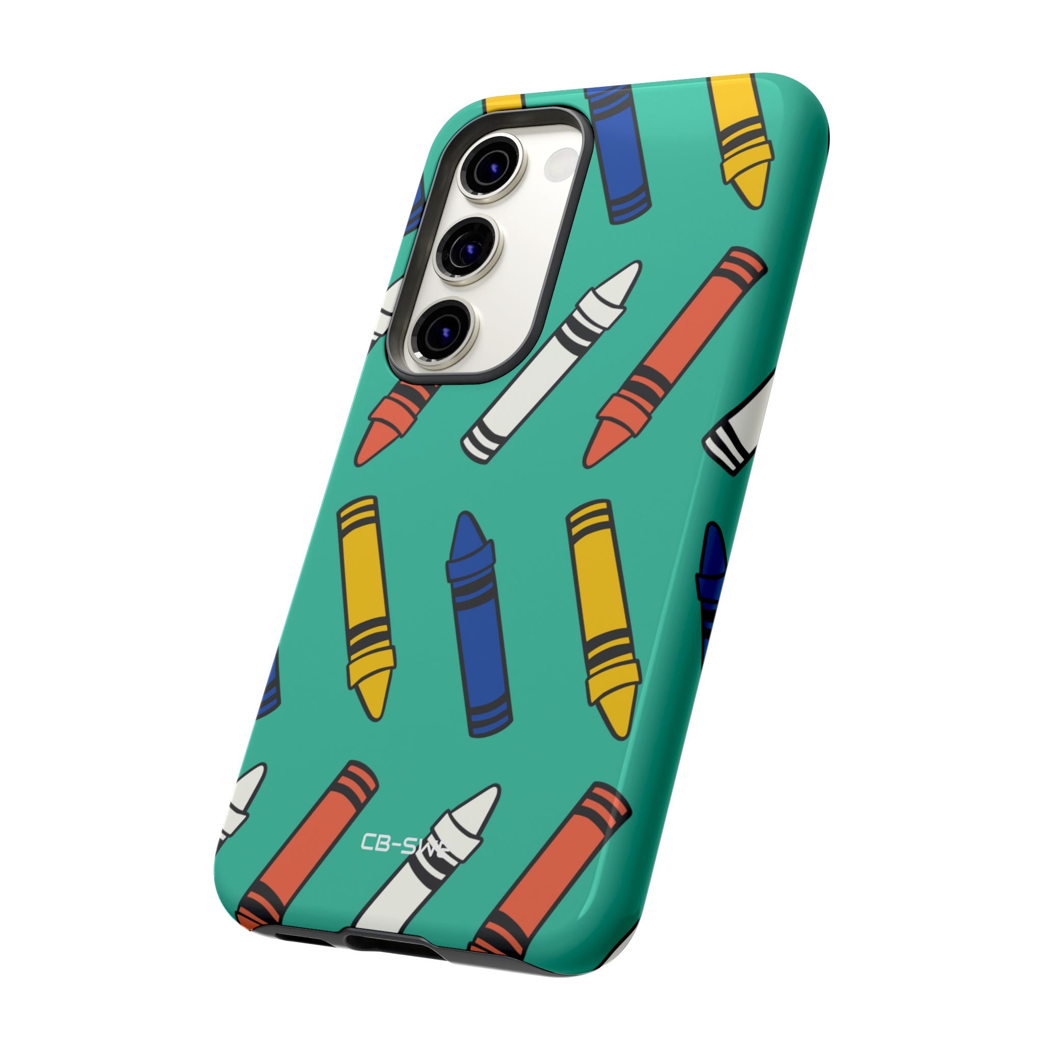 Crayons Dance Playfully - Samsung Case