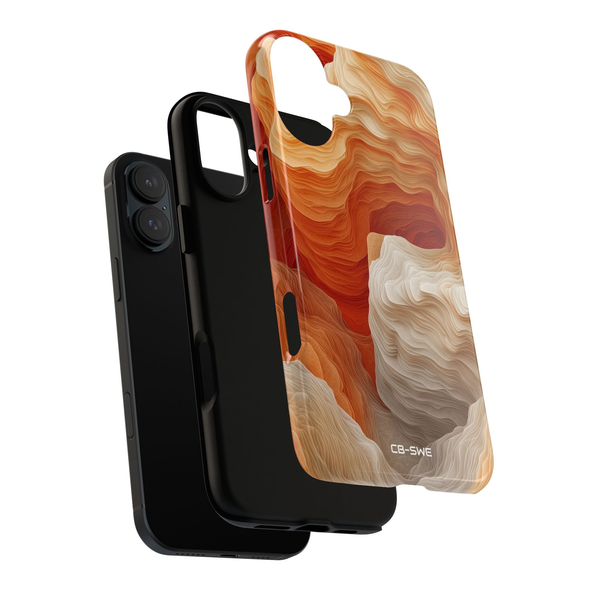 Layers Embrace Light - iPhone Case