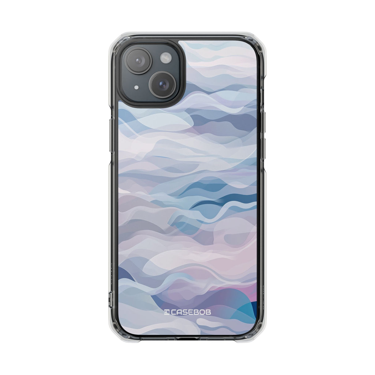 Pantone Serenity  | Phone Case for iPhone (Clear Impact Case - Magnetic)