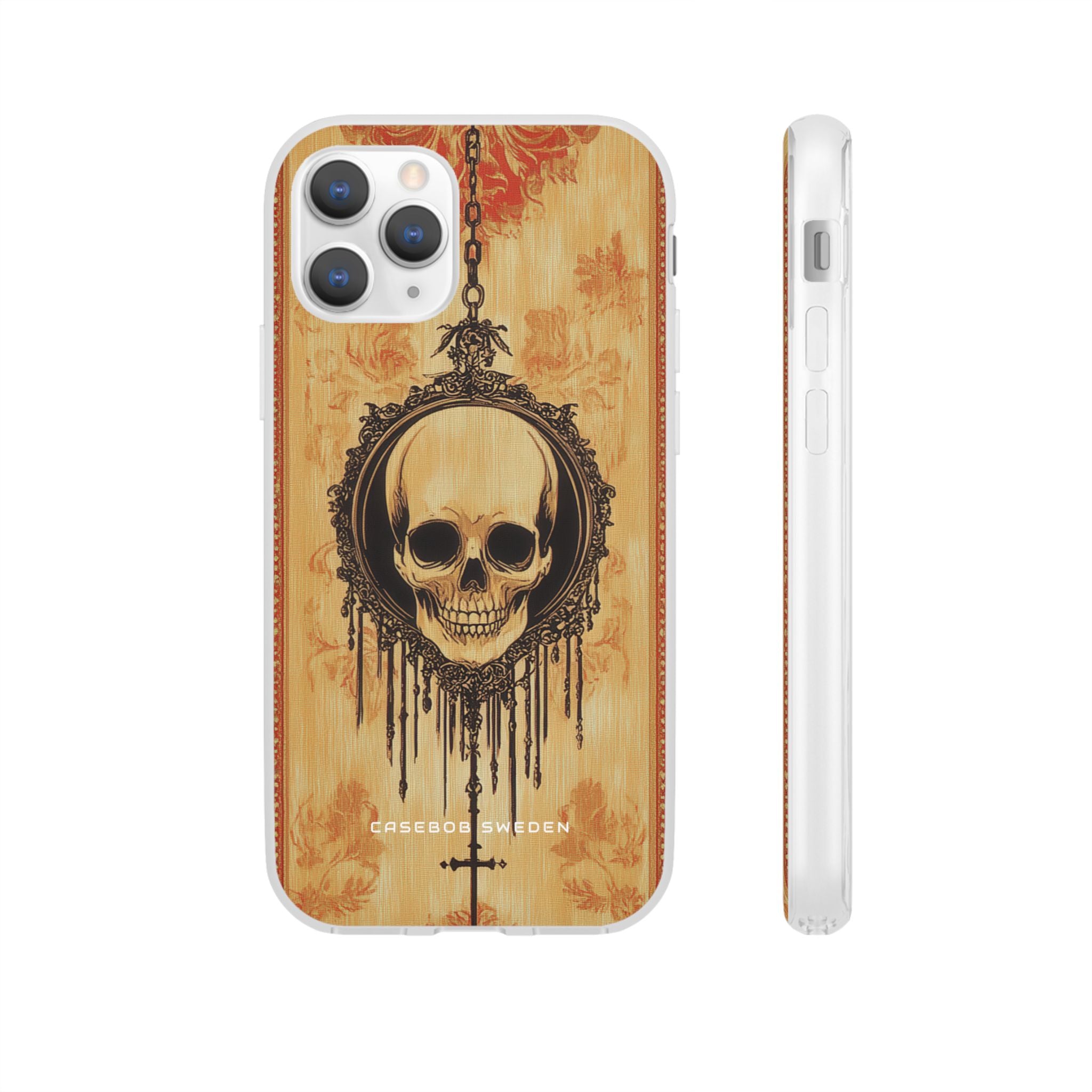 Gothic Skull Elegance iPhone 11 - Flexi Phone Case