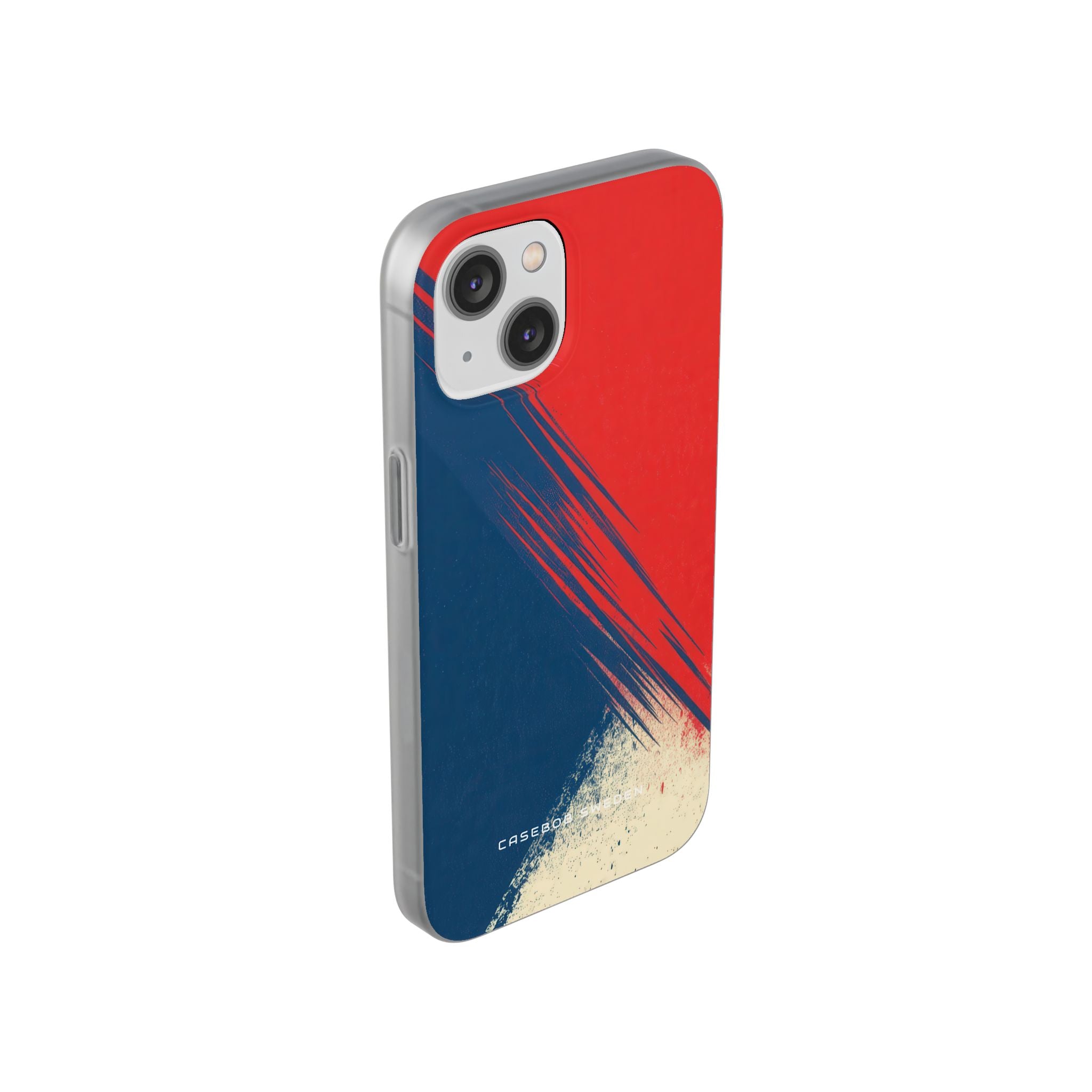 Vintage Brushstroke Harmony iPhone 14 - Flexi Phone Case