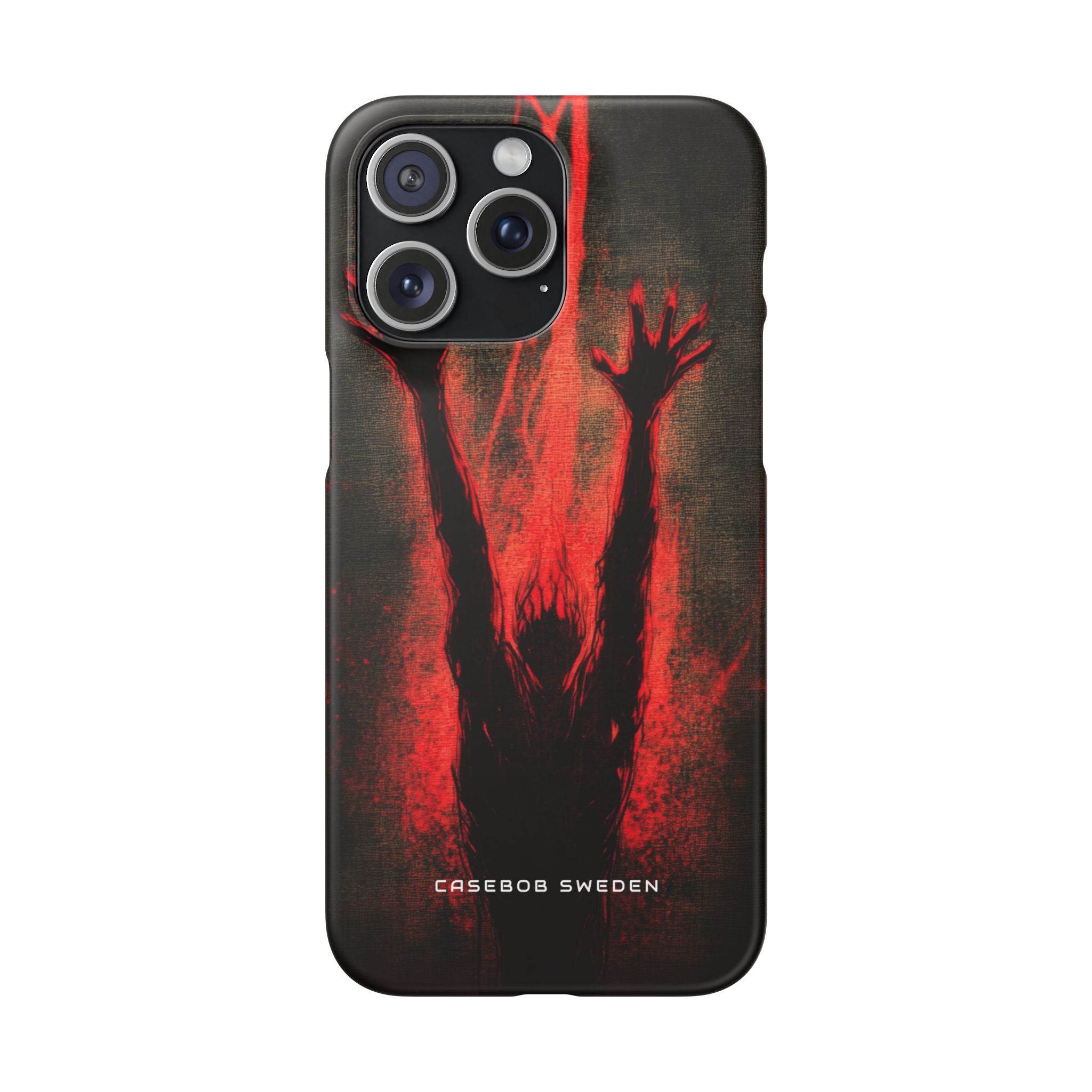 Gothic Crimson Ascension iPhone 15 - Slim Phone Case