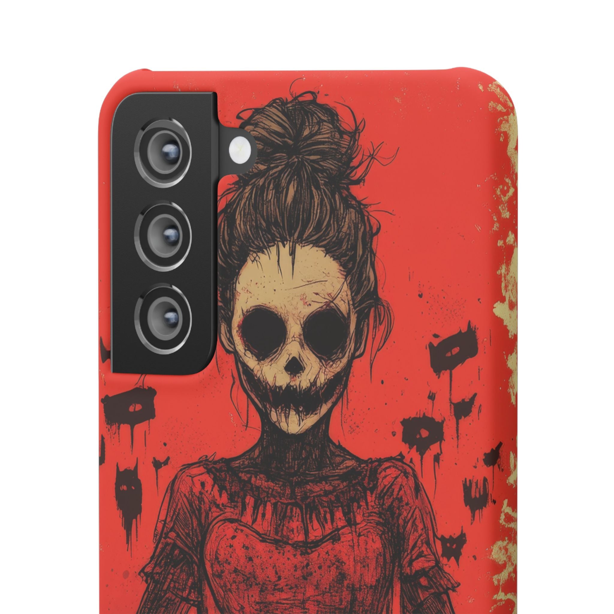 Haunting Scarlet Descent Samsung S21 - Slim Phone Case