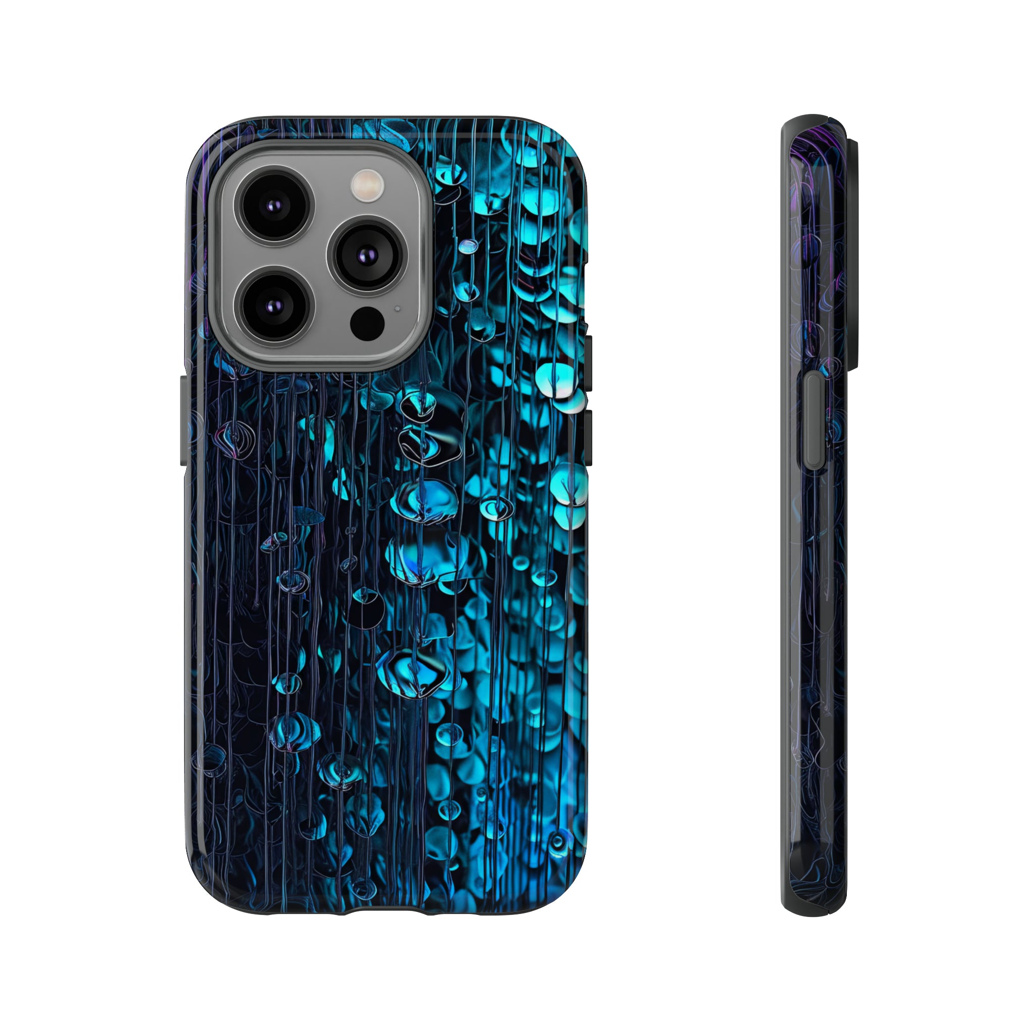 Digital Flow: Abstract Gradient - Protective Phone Case