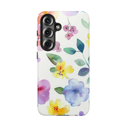 Whimsical Watercolor Florals - Samsung Case