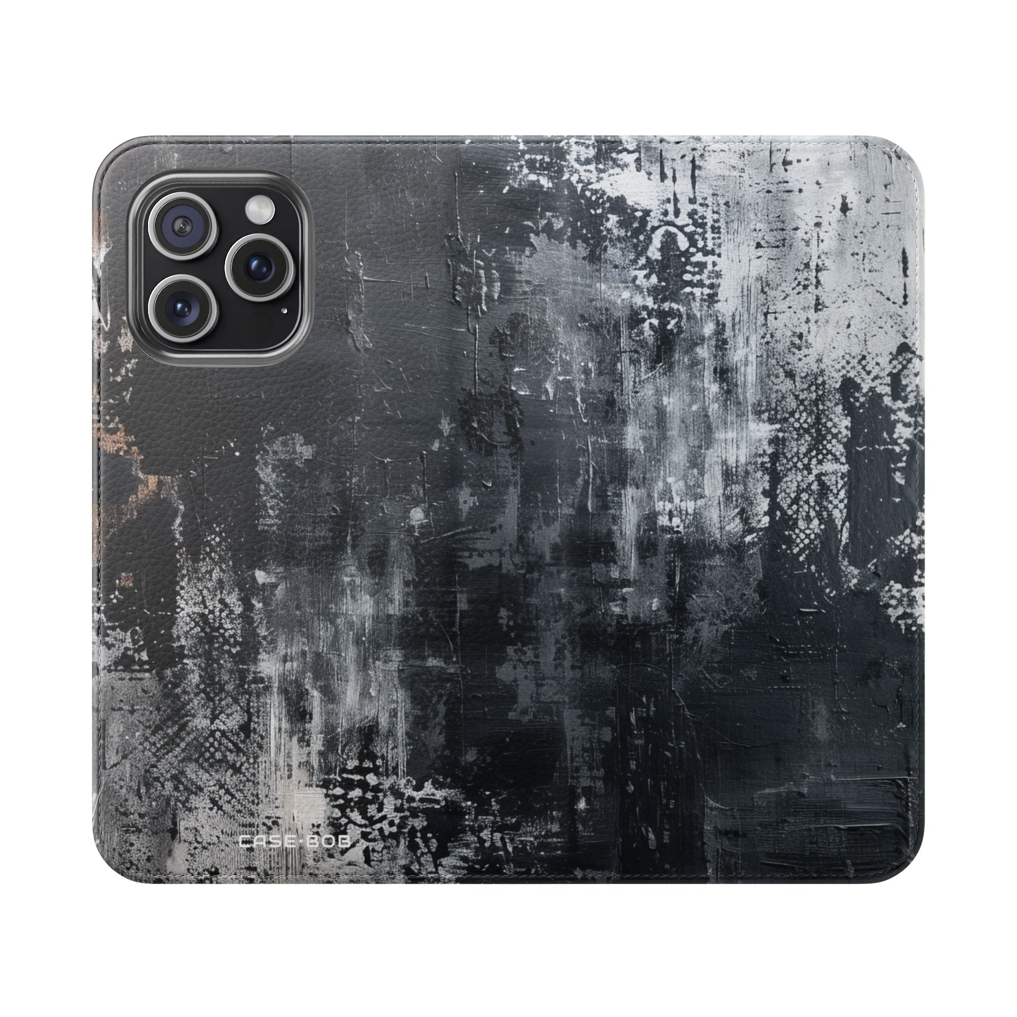 Keskiyön sivellus - iPhone 15 Pro Max -lompakkokotelo