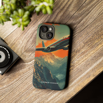 Vintage Skyward Adventure iPhone 15 - Tough Phone Case