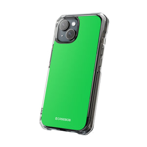 Malachite Green | Phone Case for iPhone (Clear Impact Case - Magnetic)