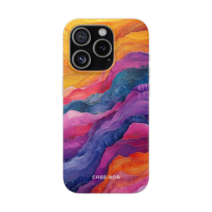 Vibrant Flow iPhone 15 Pro Case - Soft