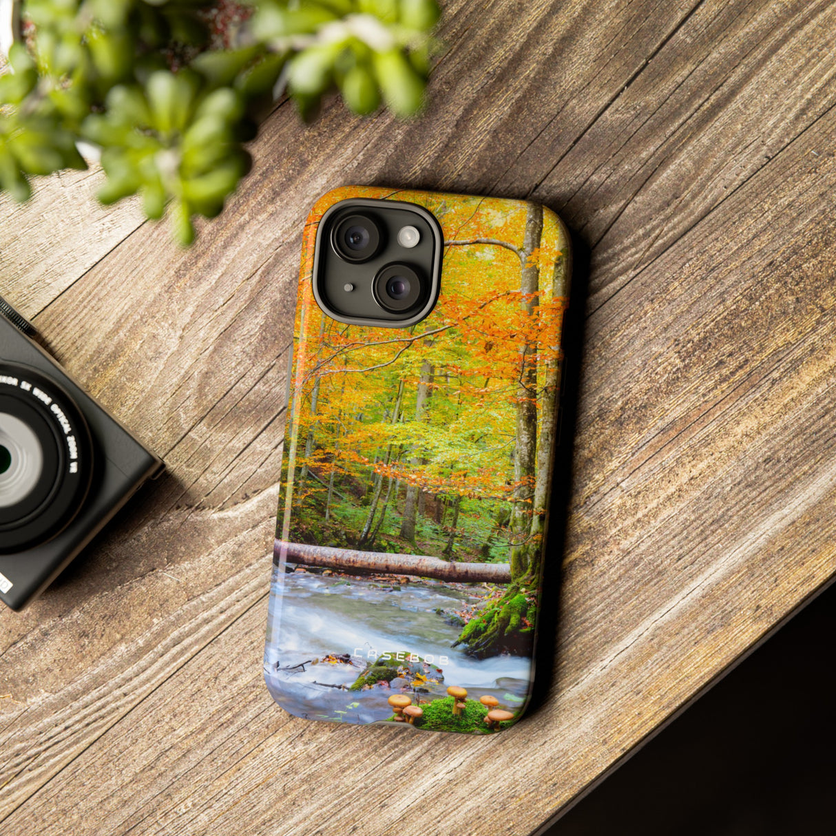 Autumn wild forest - Protective Phone Case