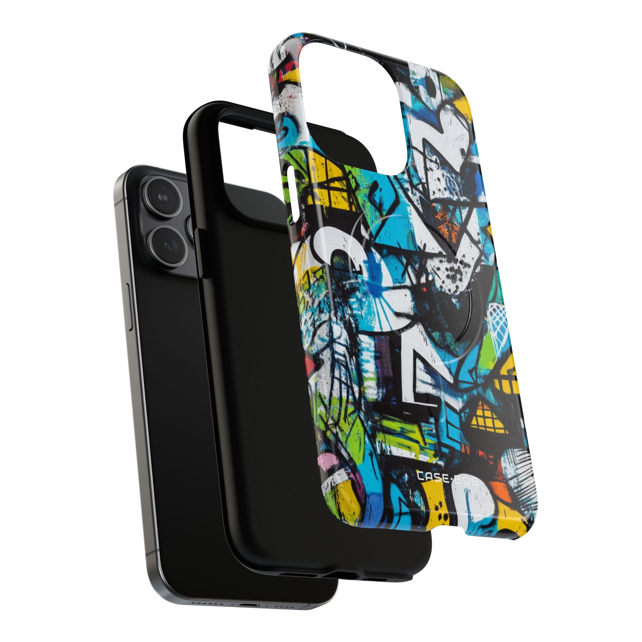 White Ripple Drift iPhone 15 Pro Max Case - Tough+