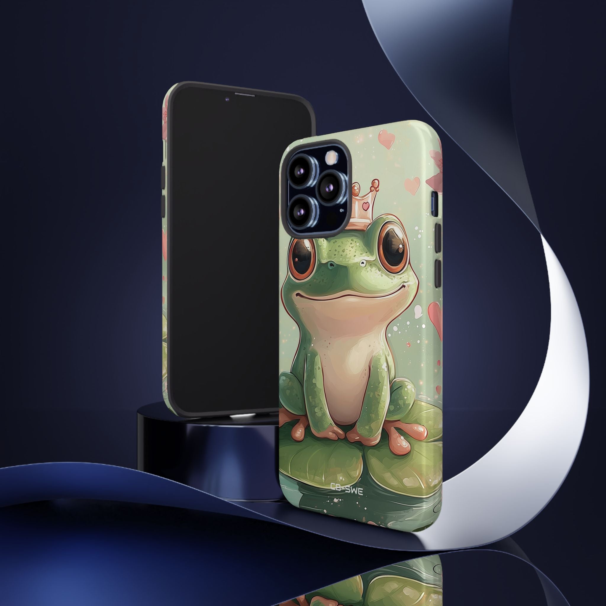Frog Wears Crown - iPhone Case