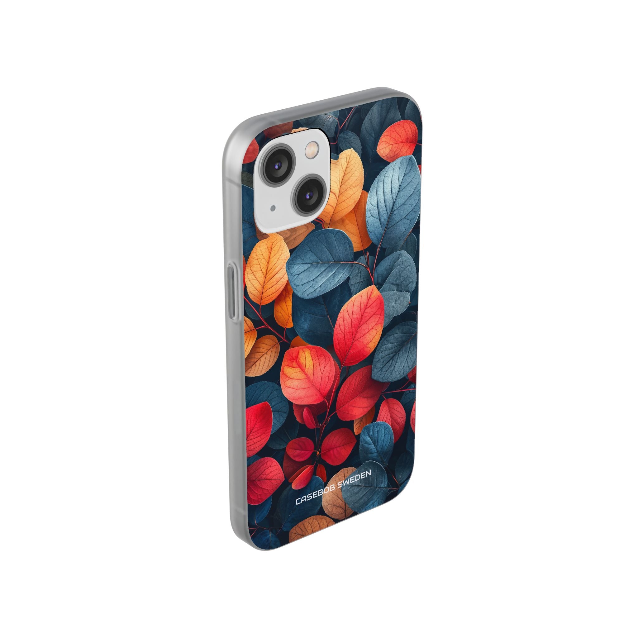 Vibrant Nature Leaves - Flexi iPhone 14 Phone Case