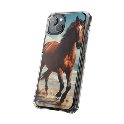 Blazing Horse iPhone 15 Plus Case - Impact