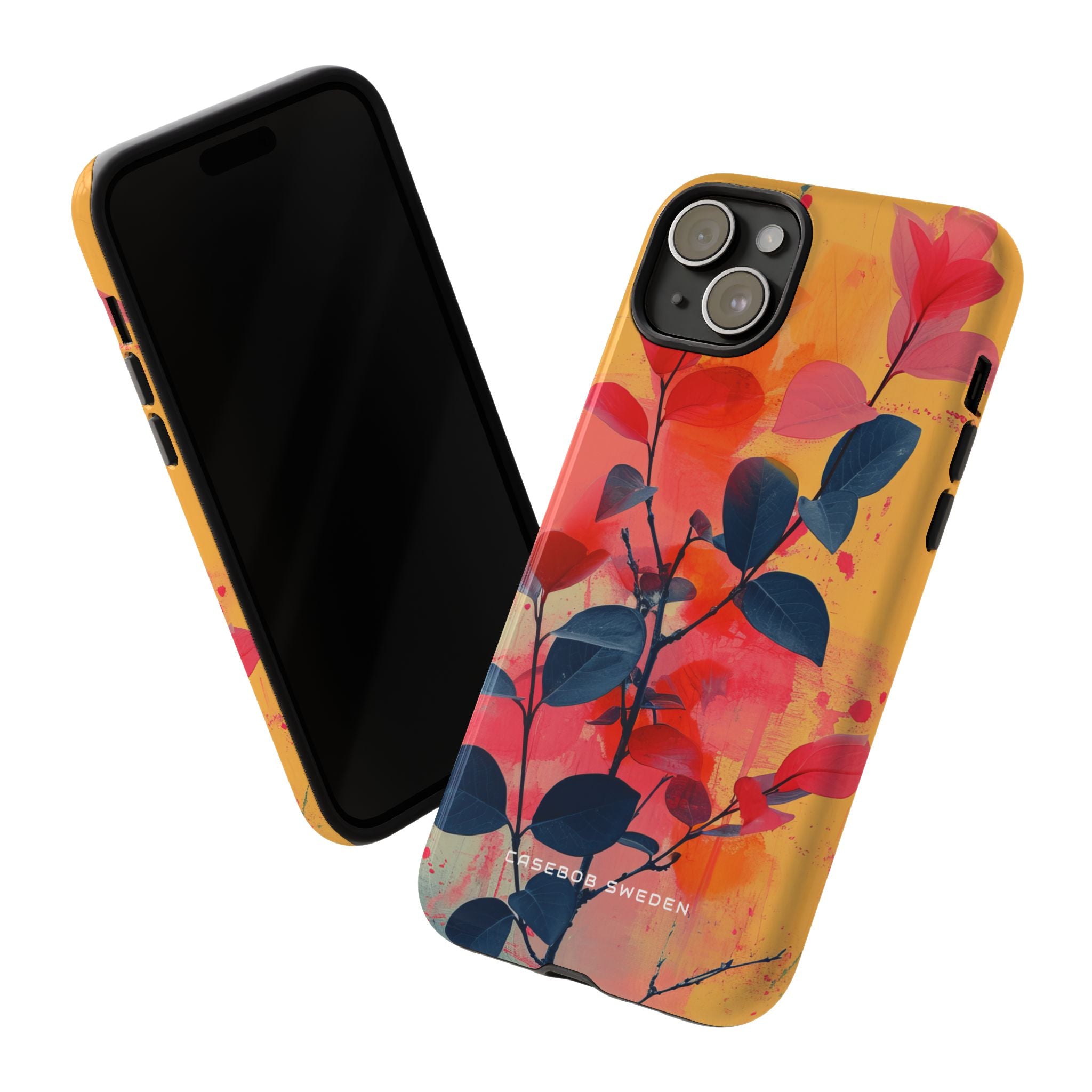 Vivid Floral Harmony iPhone 15 - Tough Phone Case