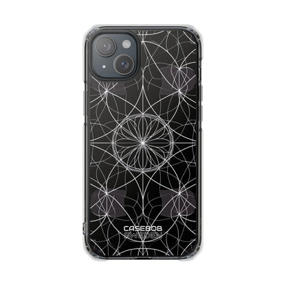Symmetric Line Bloom iPhone 15 - Impact Clear+