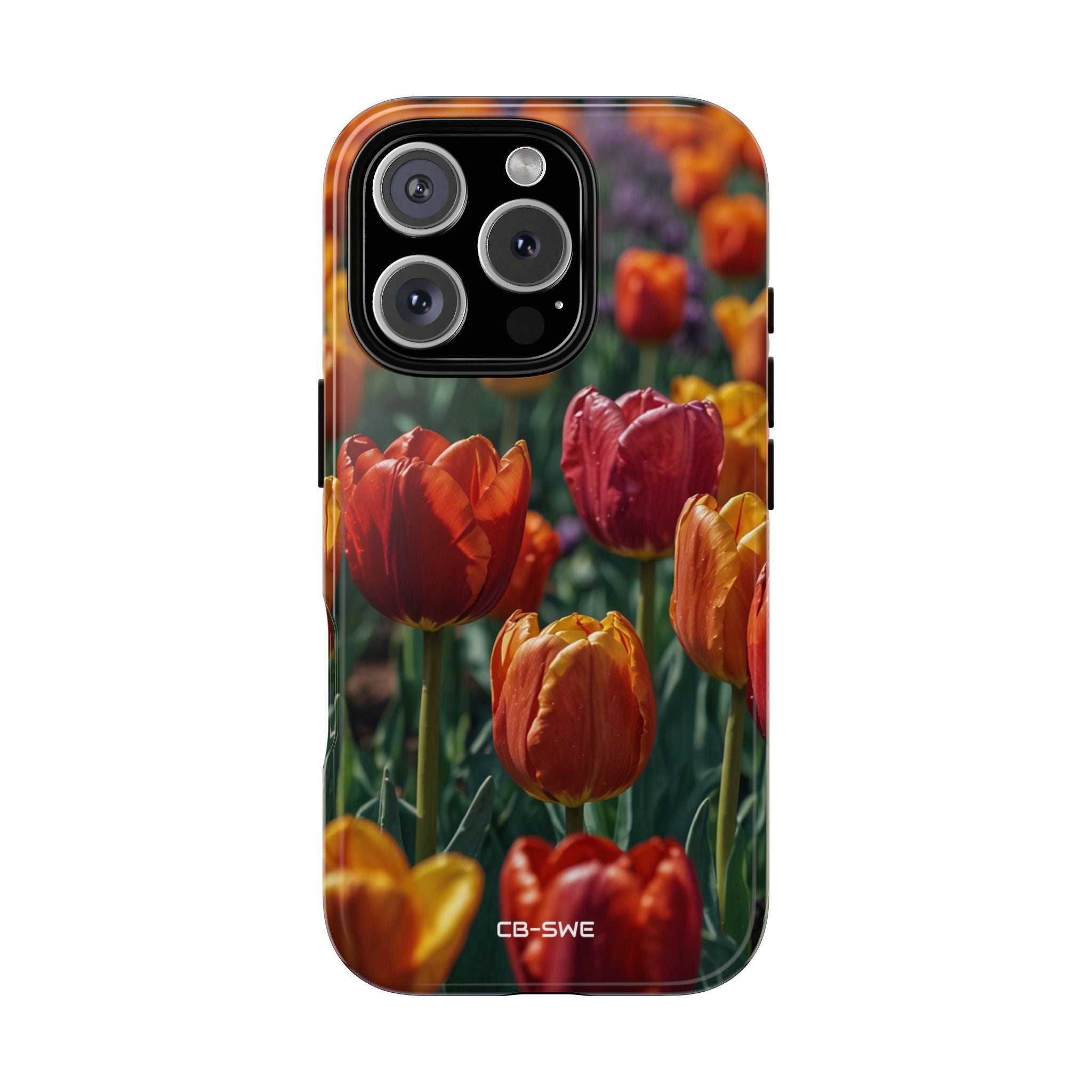 Tulips Embrace Breeze - iPhone Case
