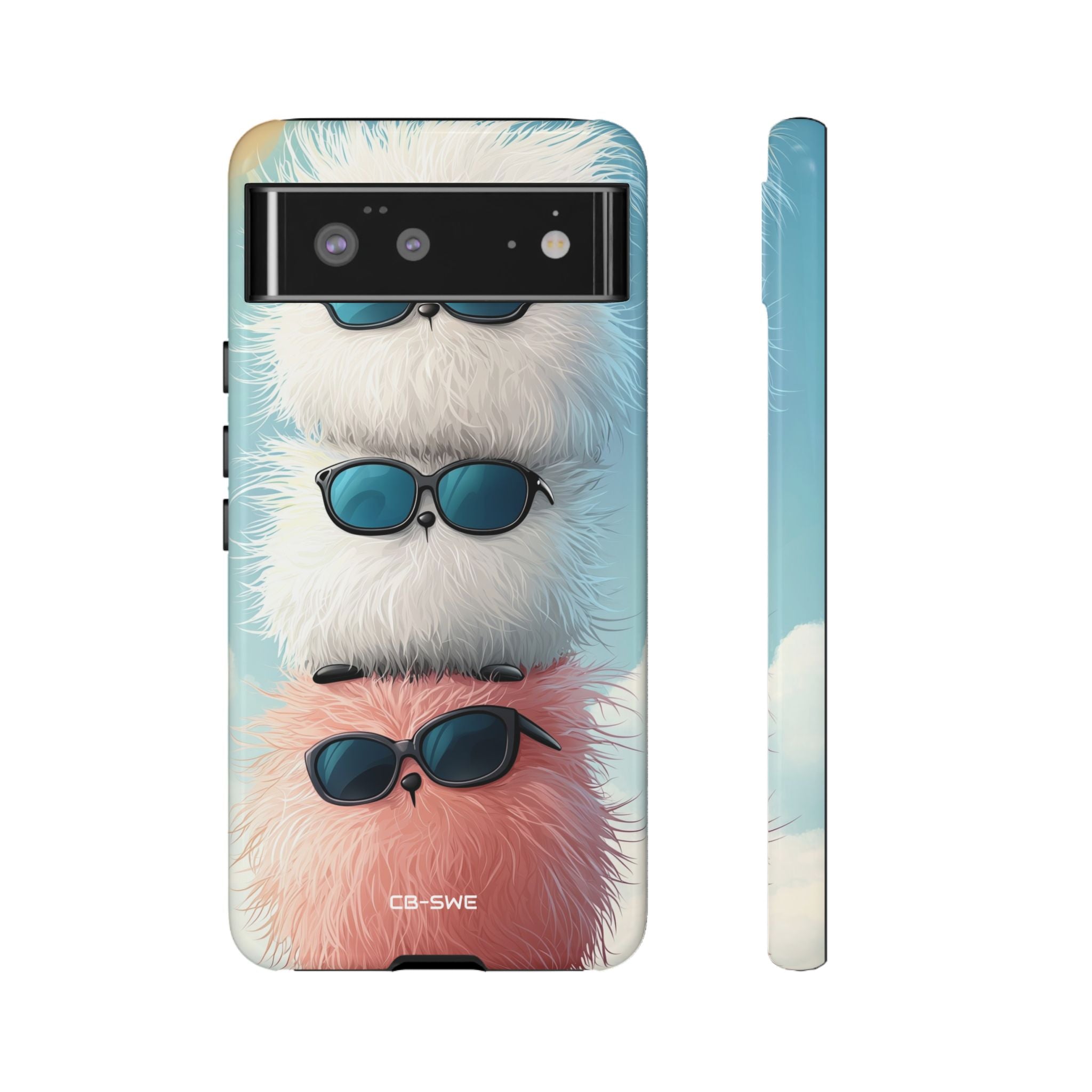 Fluffy Creatures Stack - Google Pixel Case