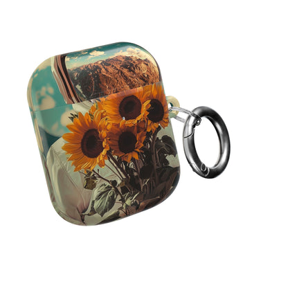 Sunflower Astronaut - AirPods Case