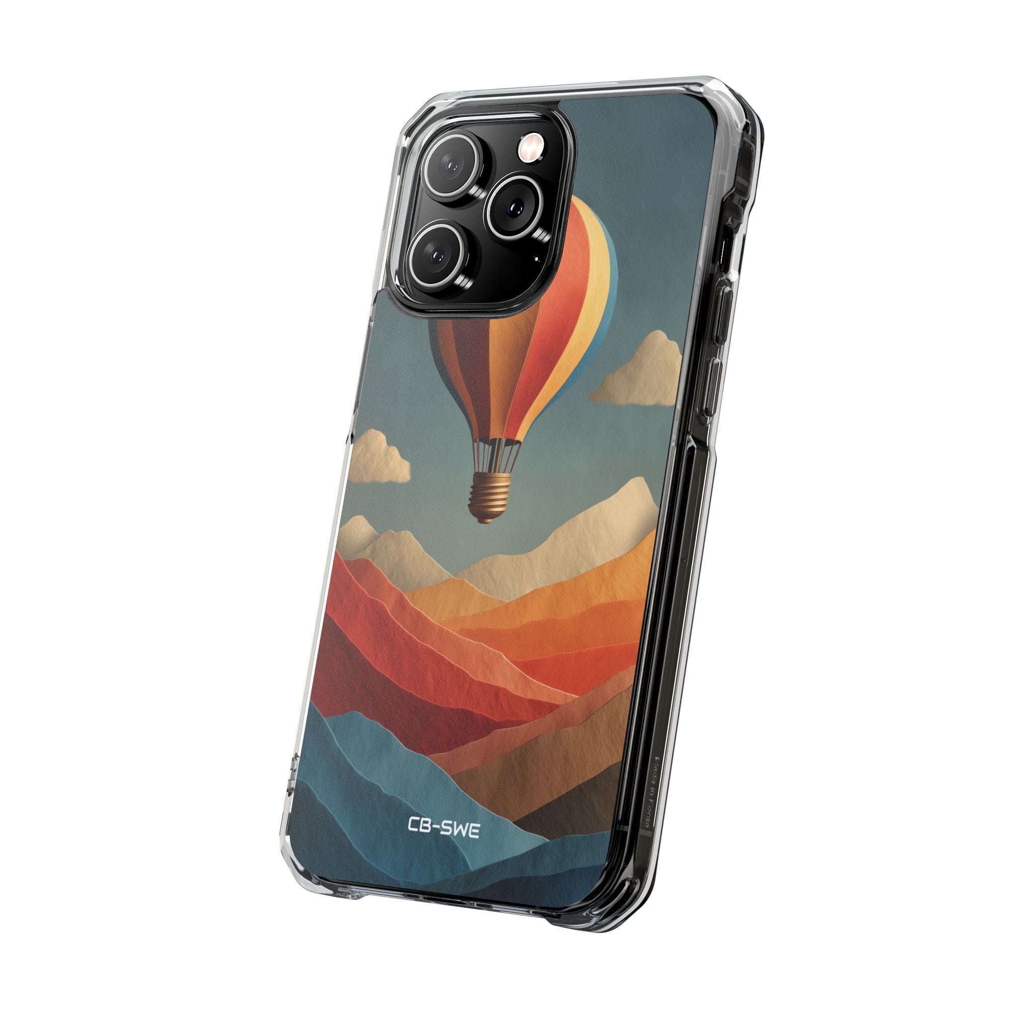 Hot Air Balloon Soars iPhone Case - Impact