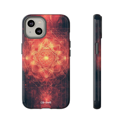 Flames Embrace Sky - iPhone Case