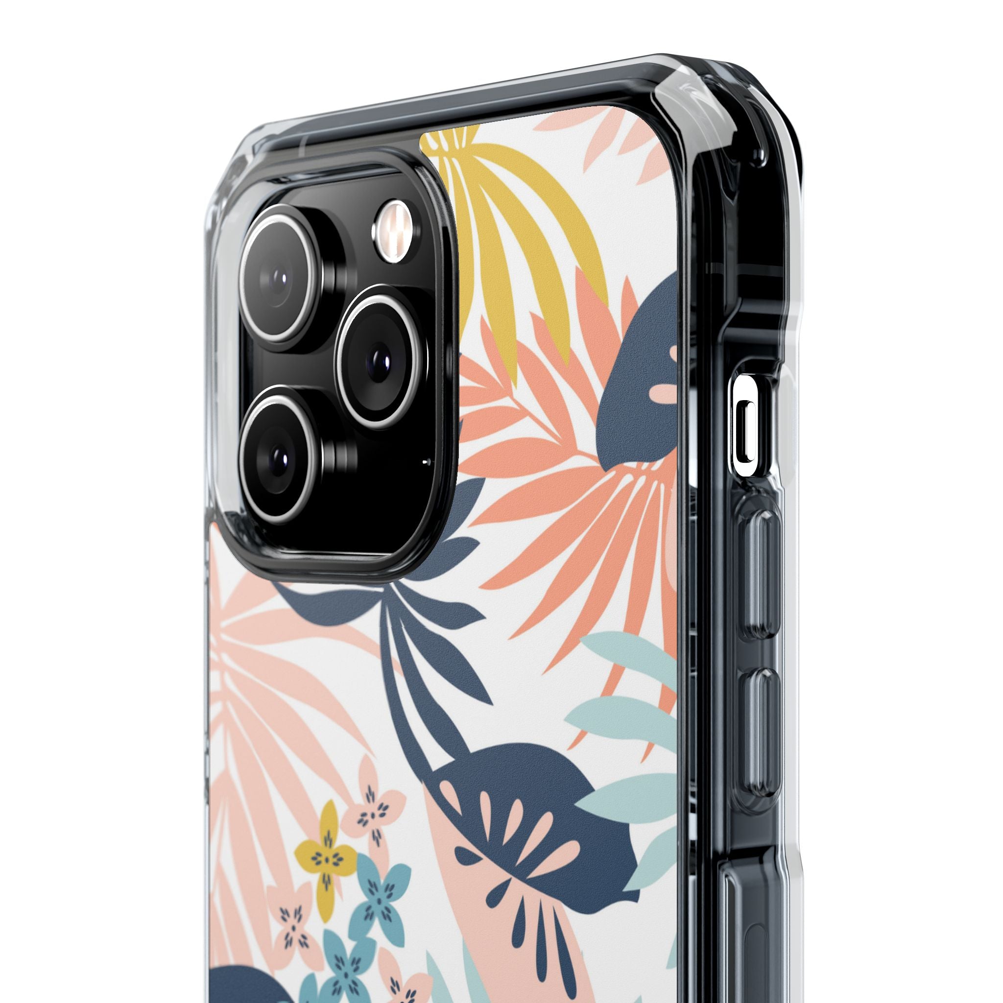 Tropical Foliage Blooms iPhone Case - Impact
