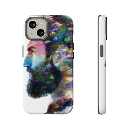 Watercolor Portrait - Protective Phone Case