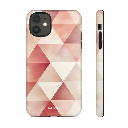 Triangular Shapes Flow - iPhone Case