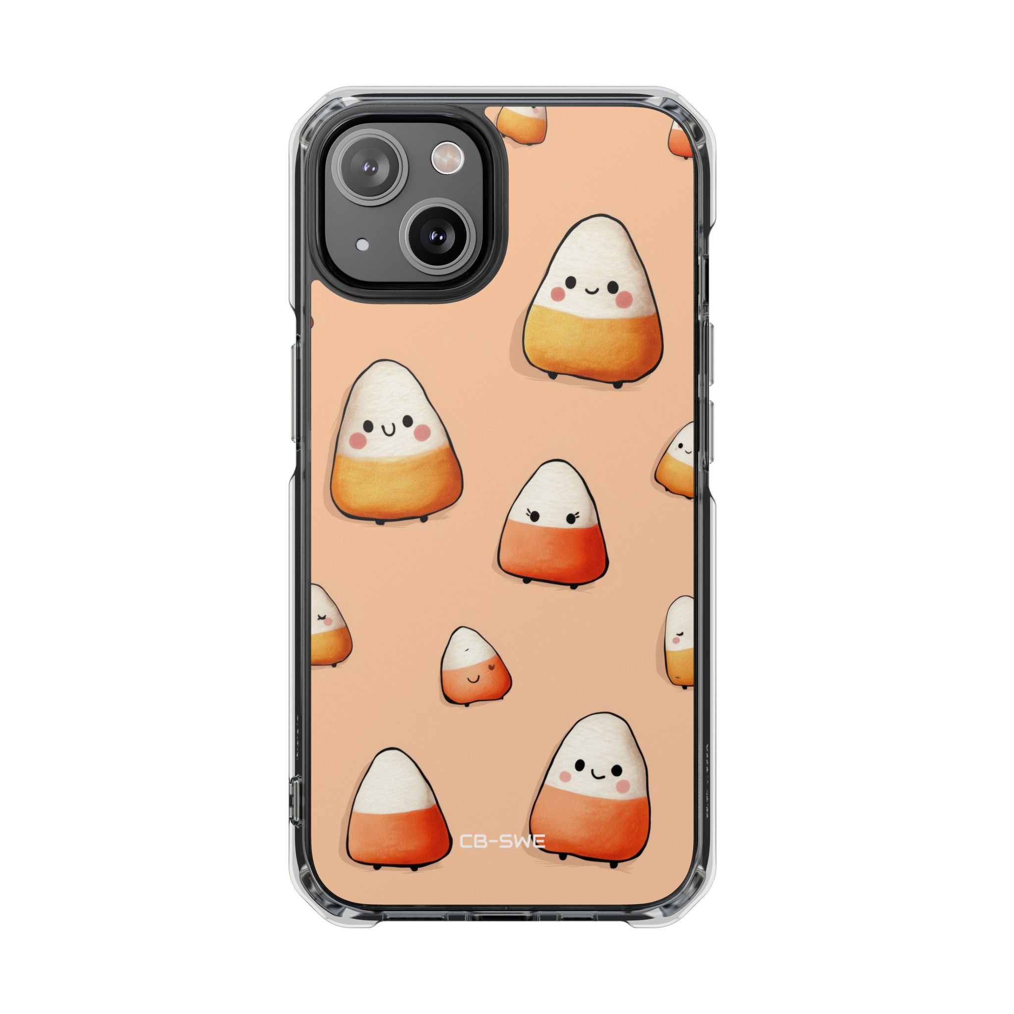 Candy Corn Smiles iPhone Case - Impact