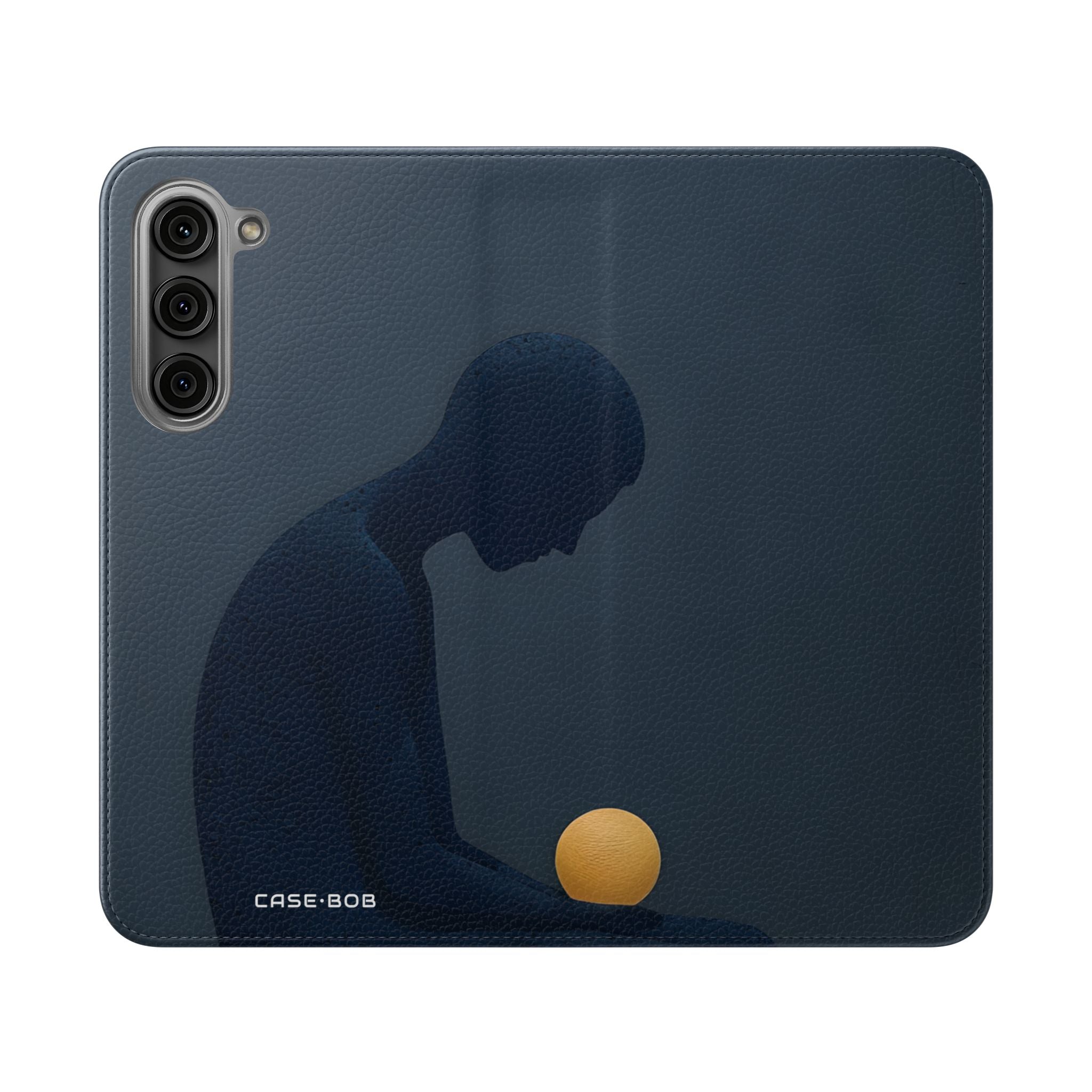 Kuunvalossa Siluetti - Samsung S23+ -lompakkokotelo