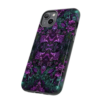 Baroque Floral Gothic - Protective Phone Case