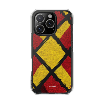 Dynamic Geometric Energy iPhone Case - Impact