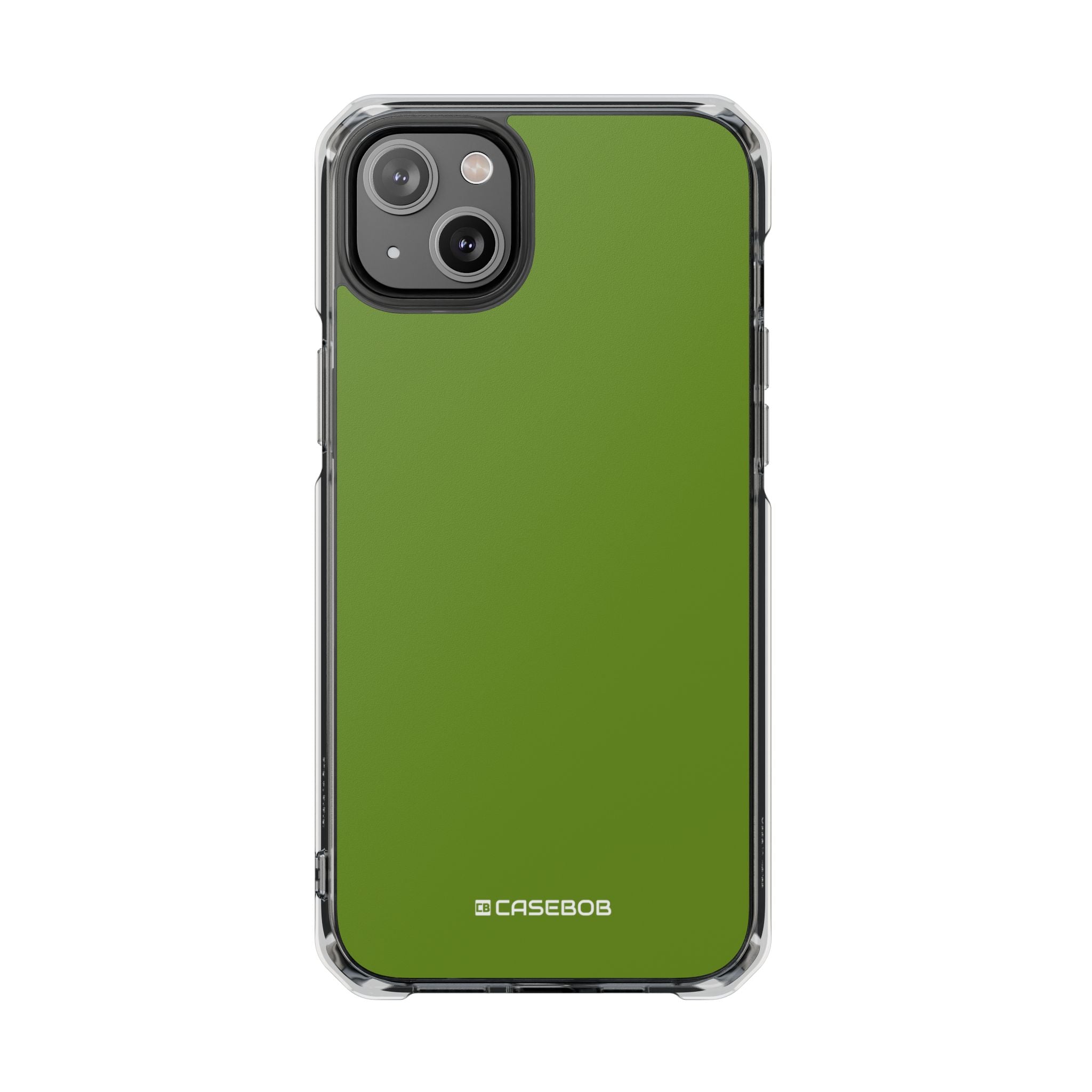 Olive Drab - Transparente Schutzhülle für das iPhone