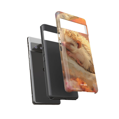 Hedgehog Rests Dreaming - Google Pixel Case