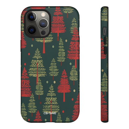 Trees Dance Playfully - iPhone Case