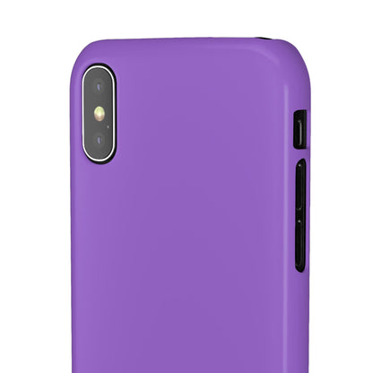 Amethyst Purple - Slim iPhone X Phone Case