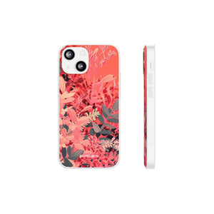 Living Coral Design | Handyhülle für iPhone (Flexible Hülle) 