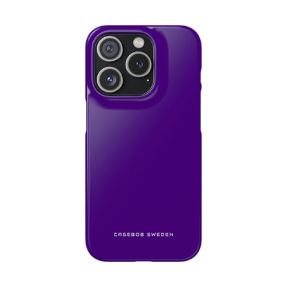 Indigo iPhone 15 - Slim Phone Case