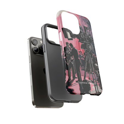 Retro Cinematic Spotlight iPhone 14 - Tough Phone Case