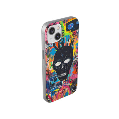 Skull Vortex iPhone 14 Case - Soft