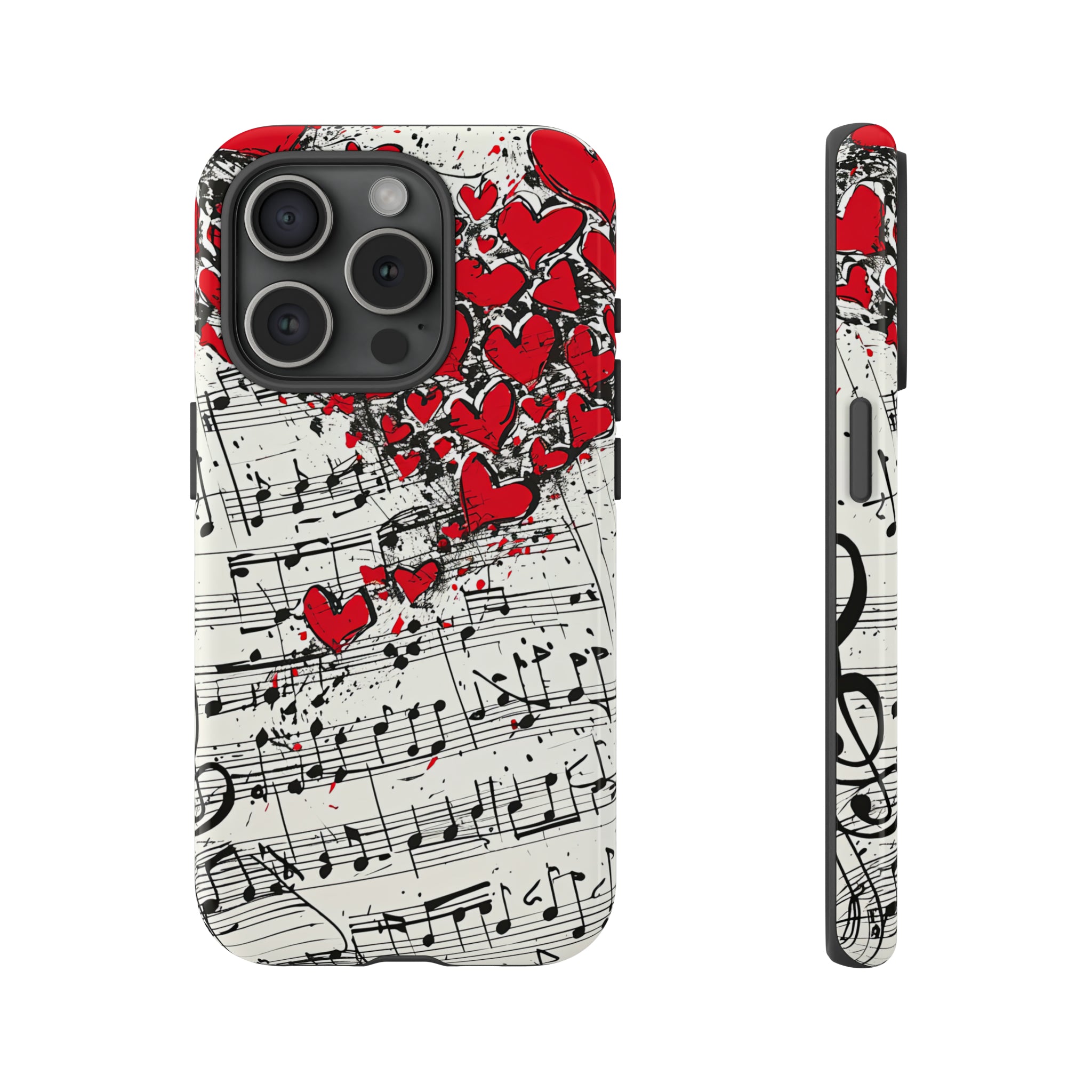 Lyric Harmony Serenade - Protective Phone Case