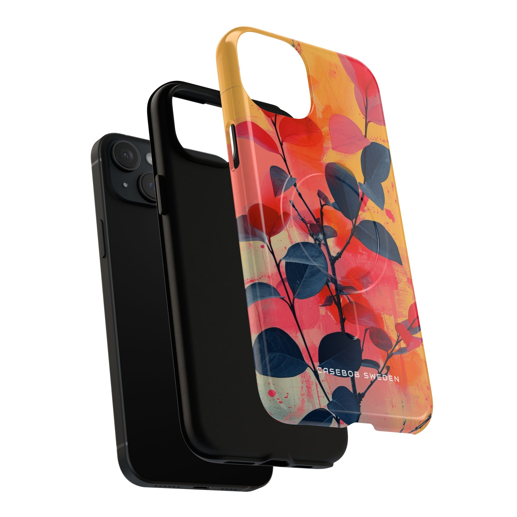 Vivid Floral Harmony iPhone 15 | Tough+ Phone Case