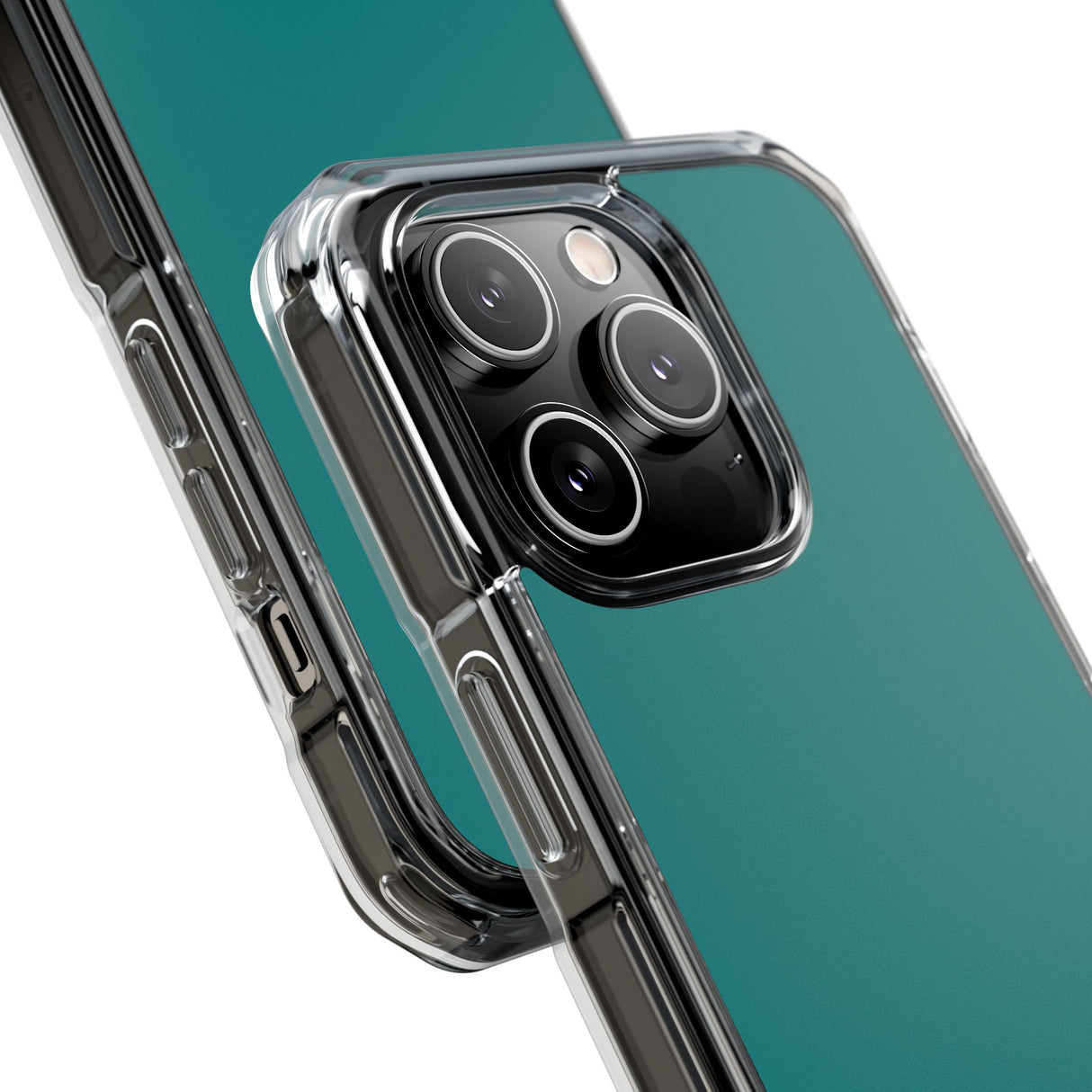 Teal | Phone Case for iPhone (Clear Impact Case - Magnetic)