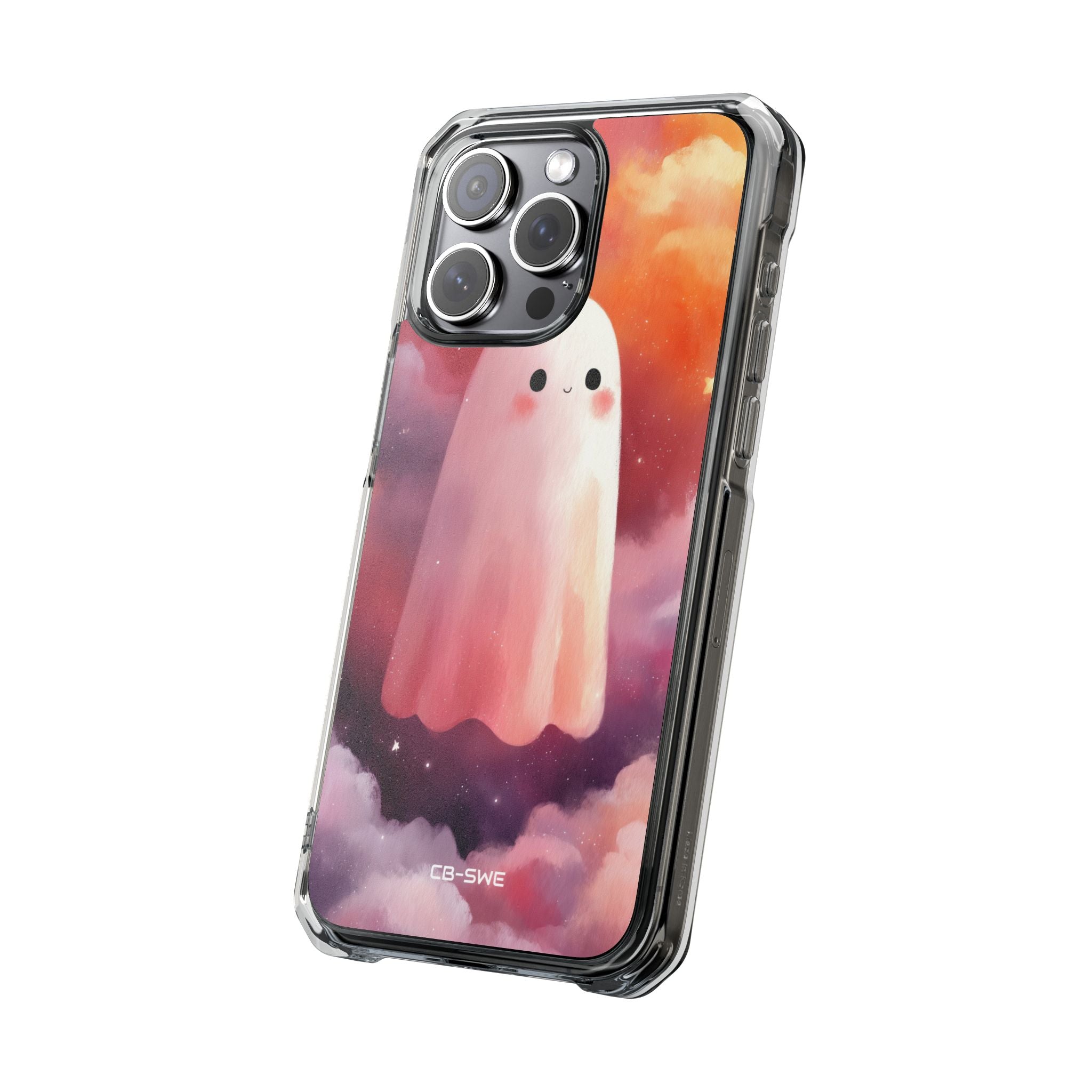 Friendly Ghost Glides iPhone Case - Impact