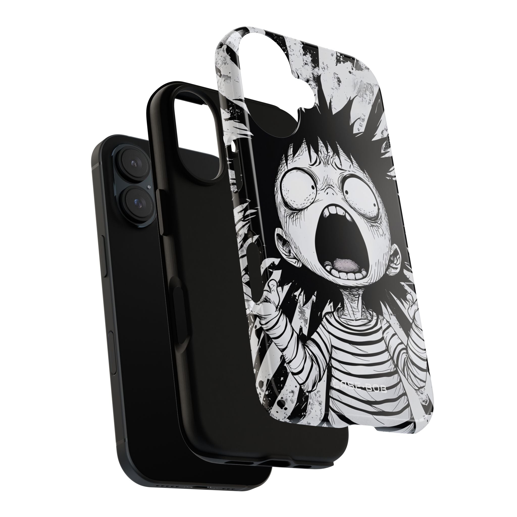Screaming Stripes iPhone 16 Pro Case - Tough