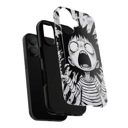 Screaming Stripes iPhone 16 Pro Case - Tough